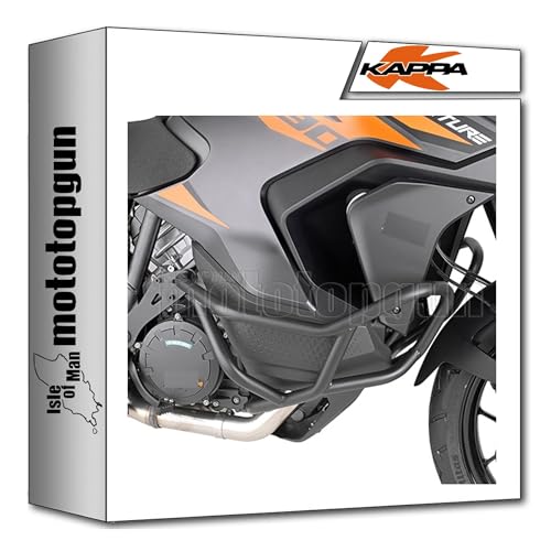 Sabot moteur Kappa KN7713 noir pour moto KTM 1290 Super Adventure S 2021-2023