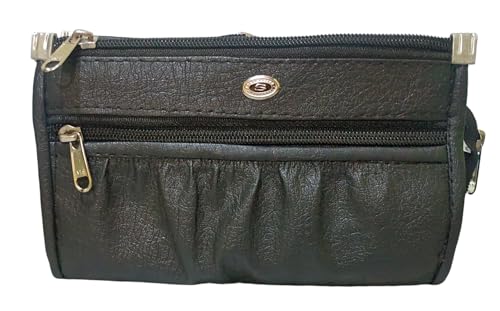 Image of Trendy PU Multi Zip Pocket Daily Use Purse for Women Wallet Bag for Girls Clutches Bag for Women Multicolour Small Handbag Multi card slots phone pocket ladies purse