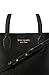 kate spade new york Medium Bleecker Saffiano Leather Crossbody, Black