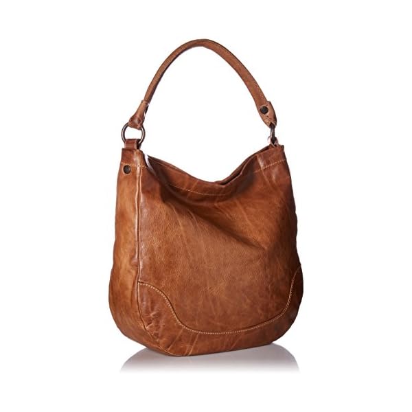 FRYE Women's Melissa Hobo Shoulder Handbag, Beige, One Size - Image 3