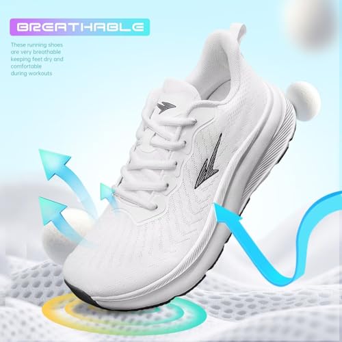Image of Men's Wide Toe Walking Shoes Casual Trail Running Sneakers Cross-Trainer Tennis Non Slip Athletic Gym Workout Soft Sole