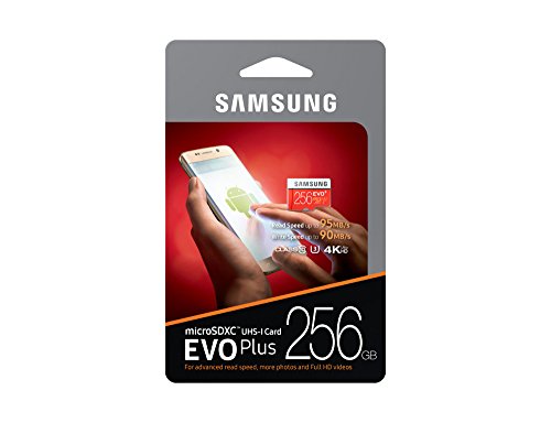 Image of Samsung Evo Plus 256GB UHS-I Micro SDXC Memory Card (MB-MC256GA)