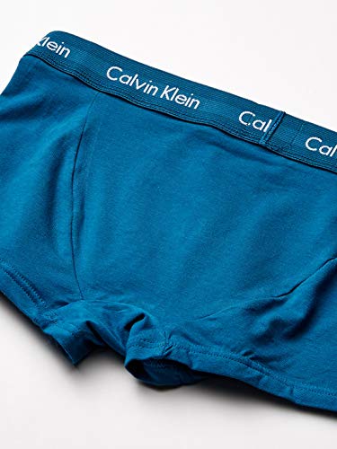 Image of Calvin Klein Men's Polyester Classic Solid Trunk (Pack of 3)