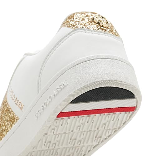 Image of U.S. Polo ASSN. Kate 3.0 Off White Sneakers Shoes with Premium Upper