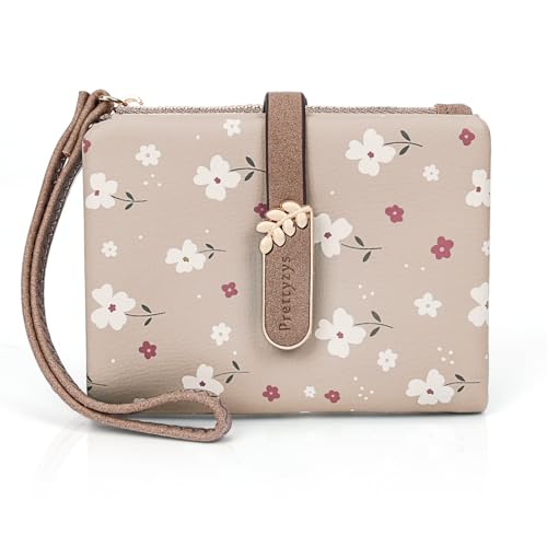 Women's Small PU Wallet with Many Card Slots, Soft Comfortable Sweet, Mini, pink, modern