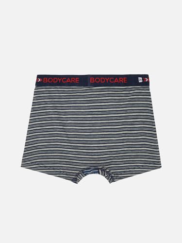 Image of BODYCARE Boys Cotton Solid Trunks Pack of 2 | Soft & Breathable Innerwear | Comfortable Elastic Waistband | Kids Underwear | Skin-Friendly Fabric