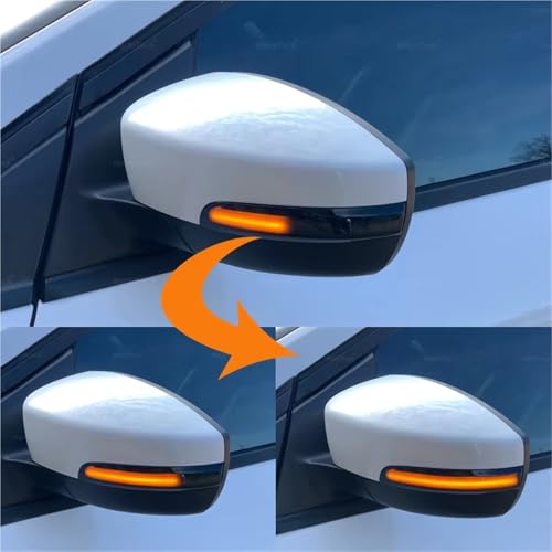 Rétroviseur latéral dynamique avec clignotant résout problème visibilité Focus 3