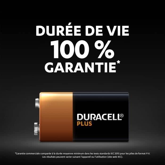 Duracell - Batterijen 9 V Plus, 2 stuks - Image 4