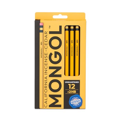 Lápices Mongol Classic Incense Cedar HB 12 unidades miniatura 6