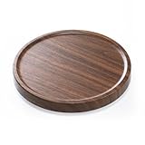 サンワダイレクト 台車 隠しキャスター付 耐荷重20㎏ 直径25cm 植木鉢台 キャスター ブラウン 100-H002MS