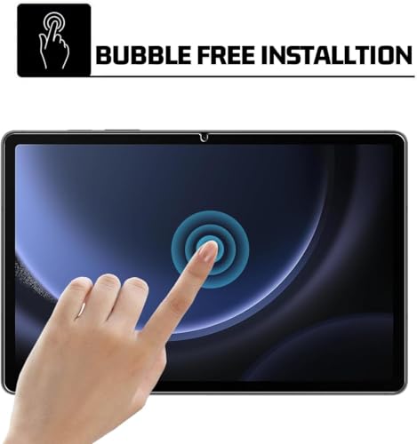 Image of VERTUS Premium Tempered Glass Screen Protector for Samsung Galaxy Tab S10 FE, (10.9 inch) with Anti-Scratch & Smudge Proof Coating