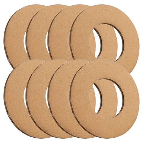 Anillos de papel para manualidades DIY marcos de papel caqui resistentes