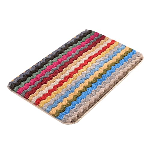 Tapis de sol pour chambre en polyester antidérapant et design