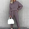 Womens-Sweatsuits-2-Piece-Set-Airport-Outfits-for-Women-Crewneck-Long-Sleeve-Sweatshirts-Drawstring-Pants-Tracksuits Womens Sweatsuits 2 Piece Set Airport Outfits for Women Crewneck Long Sleeve Sweatshirts Drawstring Pants Tracksuits