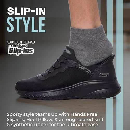 Image of Skechers Mens BOBS Sport Squad Chaos- Daily Hype Off Slip-ins Sneaker