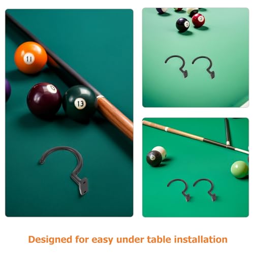 Protégez vos queues de billard des chutes avec ces crochets de table