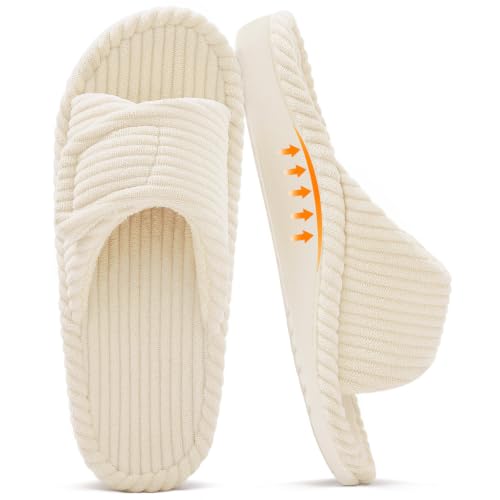 shevalues Women's Orthopedic Slippers Arch Support