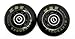 Ripstik Wheels by KBS - Razor Ripsurf Mini Ripstik Ripster Caster Board Replacement 80mm 90a with ABEC 7 Speed Bearings 2 Pack Set of Two Ripstick Wheel (B&Y, 68MM)