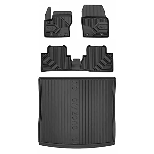 Ensemble de Tapis de Sol et Tapis pour Ford Grand C-Max 2010-2019