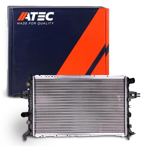 ATEC Germany 1x Enfriador de motor Enfriador de agua para coches con sistema de aire acondicionado Compatible con OPEL ASTRA G (T98) (F70), ZAFIRA A (T98)