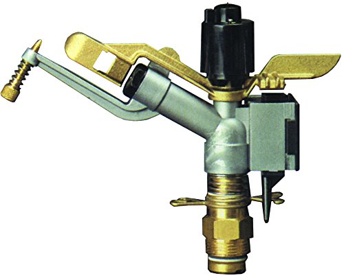 Sime 78260-25 Irrigatore ad Intermittenza a Settori, Attacco Maschio 3/4 Pollici, Argento