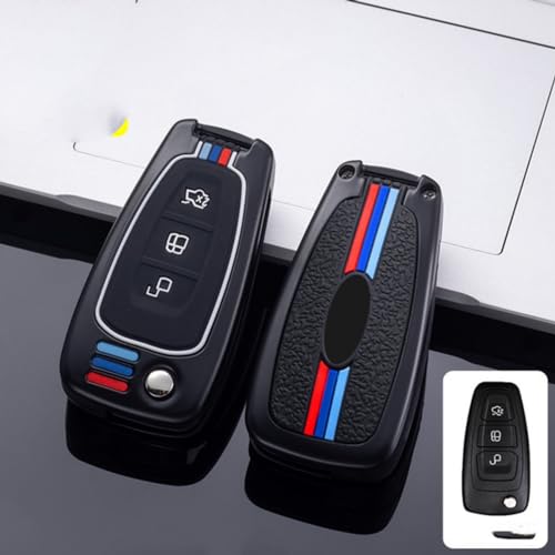 Carcasa de llave para Ford Focus y Mondeo con acabado premium rígido
