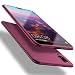 Produktbild X-level Huawei P20 Hülle, [Guadian Serie] Soft Flex Silikon Premium TPU Echtes Telefongefühl Handyhülle Schutzhülle für Huawei P20 Case Cover [Weinrot]