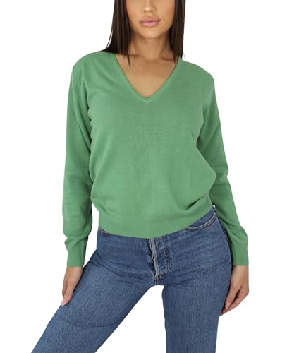 Win's Damenpullover aus Kaschmir, V-Ausschnitt, hergestellt in...