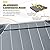 YOLENY 12' X 20' Hardtop Gazebo, Aluminum Composite Ventilation Double Roof Permanent Outdoor Pavilion Pergola Party Tent for Patio, Lawn, Garden, Poolside, Curtains and Netting Included