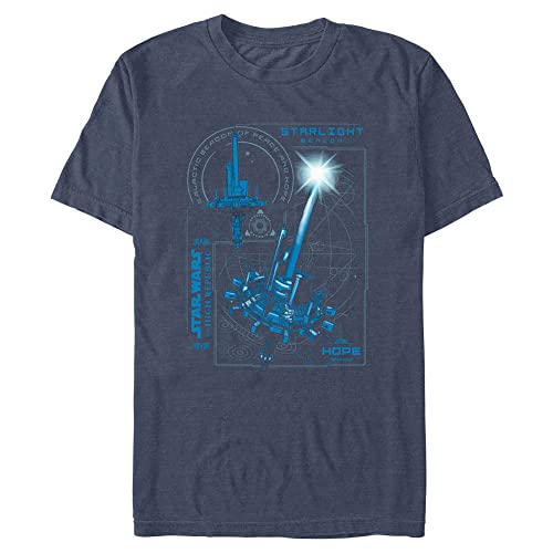 T-Shirt Star Wars Starlight Station pour Homme au Tissu Respirant
