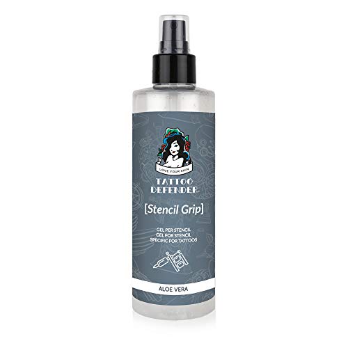 Tattoo Defender Stencil Grip, 200ml - Gel Indicado Para Transferir El Stencil, Fabricado En Italia Cover