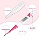 Easy@Home Basalthermometer zur Zykluskontrolle: Basaltemperatur Thermometer Kinderwunsch Fruchtbarkeitsthermometer für Fruchtbarkeit- und Eisprung-Tracking mit Intelligent Premom APP (Rosa)