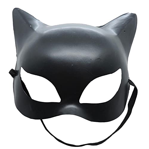Máscara Mulher Gato Infantil e Adulto Para Fantasia Halloween