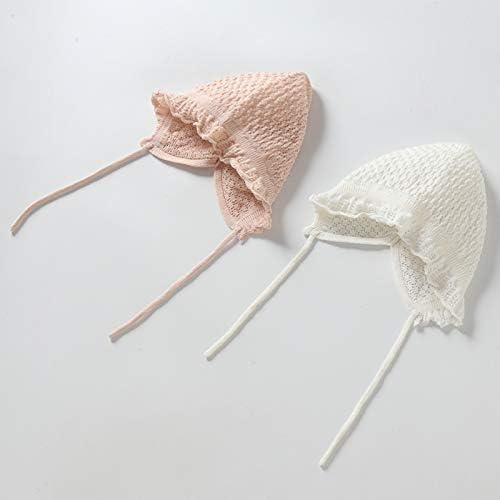 Vivobiniya Toddler Girl Lovely Flounce Knit Hats Baby Bonnets Newborn Baby Hats 0-8y - Image 3
