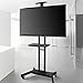 ONKRON Mobile TV Stand on Wheels (TS1551-B)