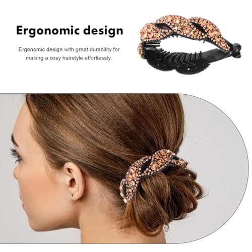 Barrette à cheveux gothique pour fixer les mèches sans glisser - 4