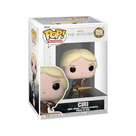 Funko Pop! TV: Witcher - Ciri with Sword - The Witcher - el Brujo - Figura de Vinilo Coleccionable - Idea de Regalo- Mercancia Oficial - Juguetes para Niños y Adultos - TV Fans