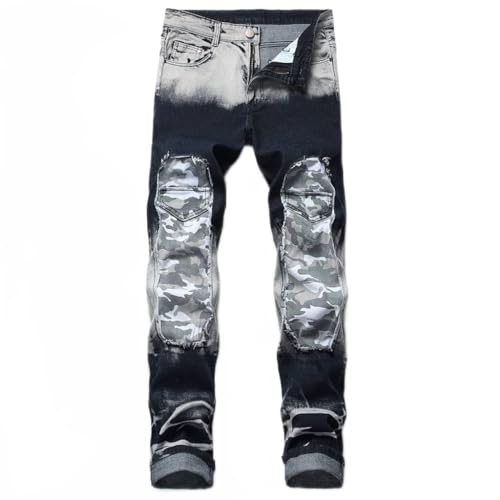 Jeans imprimé camouflage homme pour vos sorties urbaines