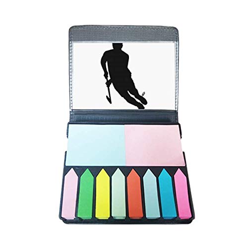 Marqueurs de page hockey course à pied onglets adhésifs index sport pour livre et agenda