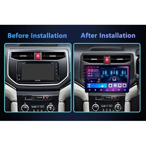 Navegador GPS 2 DIN para Toyota Rush 2018-2019 con pantalla táctil y 32GB 2