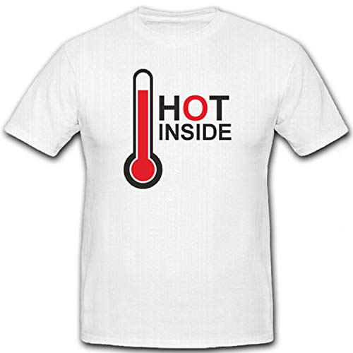 T-shirt humour thermomètre blanc, cadeau rigolo idéal pour copain célibataire