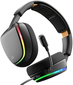 Glorious GHS Eternal RGB - Stereo RGB Gaming Headset for PC, PS5, PS4, Switch - Custom Tuned Angled Drivers, A