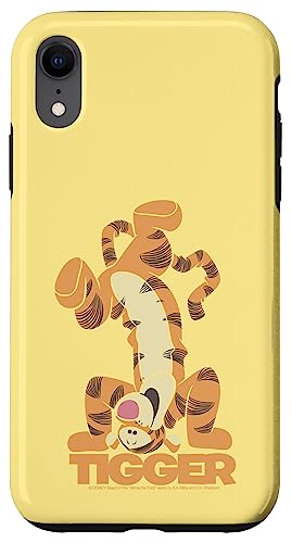 Coque iPhone XR Disney Winnie transparente motif Tigrou rigide et durable