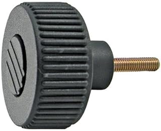 Kipp KBP-366 Studded Thermoplastic Knurled Knob 1.57 Diameter, 1/4-20 thds.