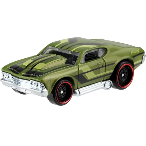 Hot Wheels 2020 Tooned '69 Chevelle, 15/250 Verde