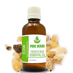 Pure Herbs Elemi (CANARIUM LUZONICUM) Pure & Natuurlijke Therapeutische Grade Essentiële Olie 5ml