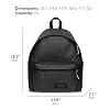 EASTPAK Day Pak'r 24L Backpack with 14-inch Laptop Sleeve, Front & Security Pockets, Side Bottle Holder, Adjustable Straps, Tarp Black2