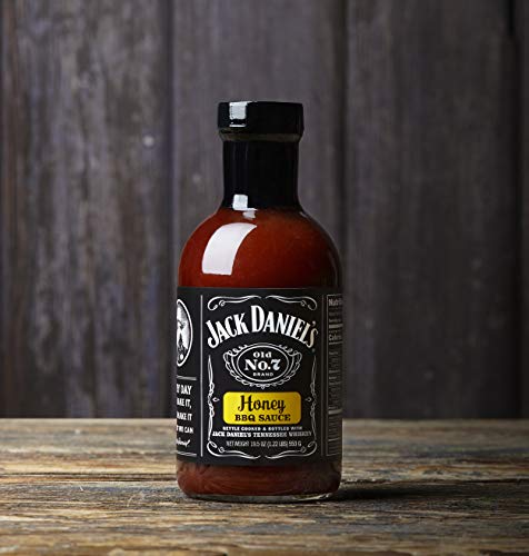 Jack Daniel's Old No. 7 Honey Bbq Sauce – Authentic Small Batch Jack Daniel’s Bbq Sauce – Preservative Free – 19.5 Oz #TOP1