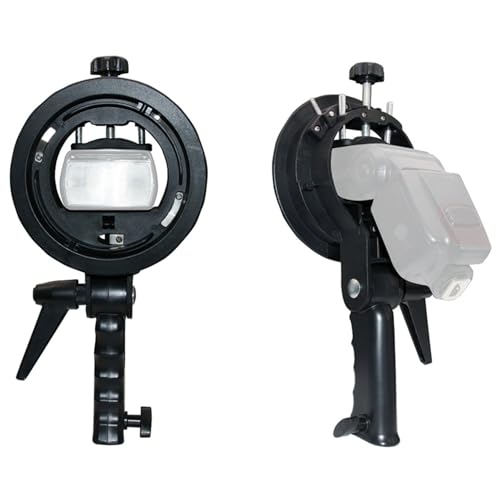 Support Bowens Mount pour flash Speedlite adaptateur softbox snoot v850ii - 2