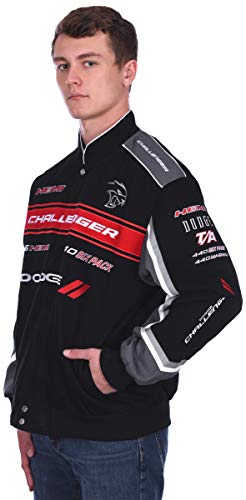 JH DESIGN GROUP Men's Dodge Challenger Embroidered Cotton Twill Jacket3